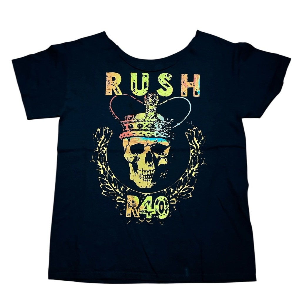 Rush R40 Skull Graphic Tee - Black